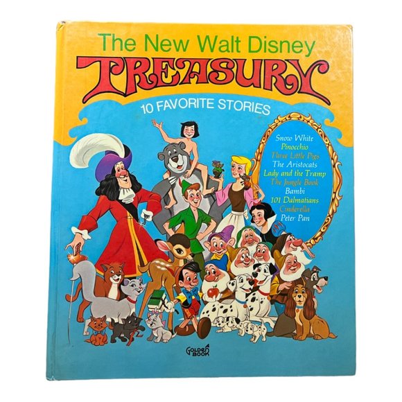 Vintage 1971 The New Walt Disney Treasury 10 Favorite Stories - Picture 12 of 12